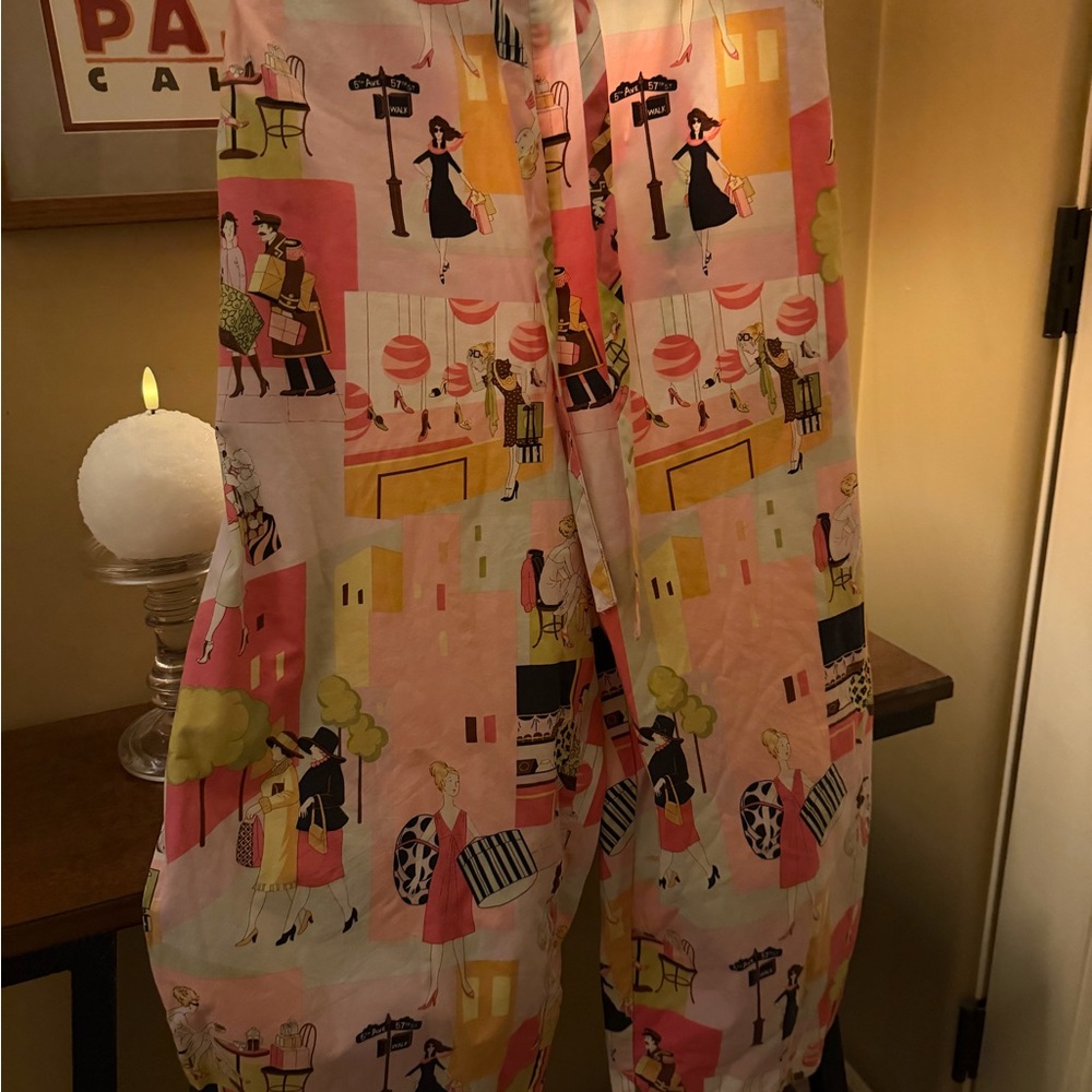 The Cat's Pajamas Parisian Print Pants